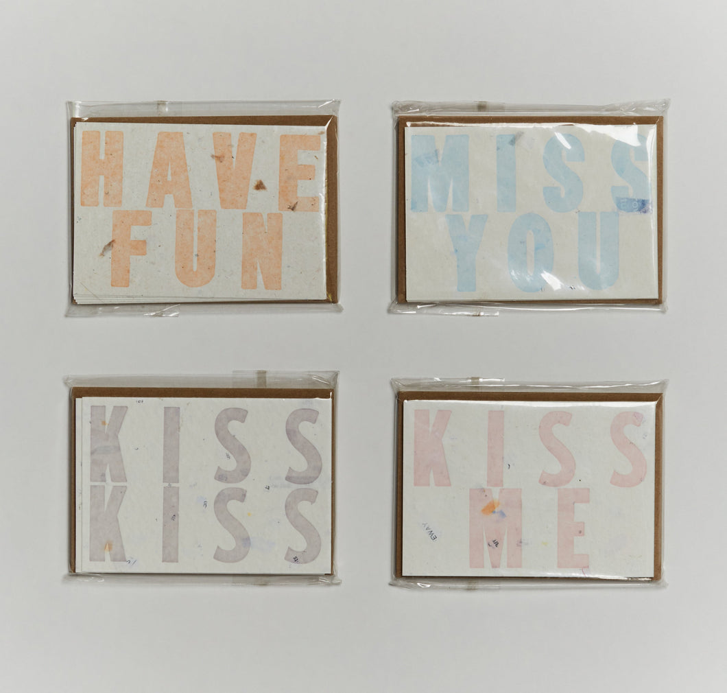 Recycled Letters Set Of 6